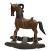 Image 1 : Vintage Wood Carved Rocking Horse
