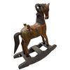 Image 2 : Vintage Wood Carved Rocking Horse