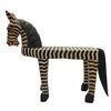 Image 1 : Vintage Carved Wood Zebra Stool