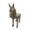 Image 2 : Vintage Carved Wood Zebra Stool