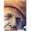 Image 2 : Oil On Canvas Of Man Smoking Cigar, Signed By Artist