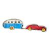 Image 1 : Vintage Car Pulling Trailer Neon Sign