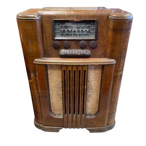 Vintage Floor Model Radio, By General Electric