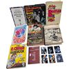 Image 1 : 8 Assorted Music Related Books With Bob Dylan Magnets