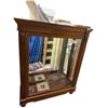 Image 2 : Front Sliding Glass Carved Wood Display Cabinet