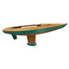 Image 1 : Partially Built Boat Model, With Blueprints