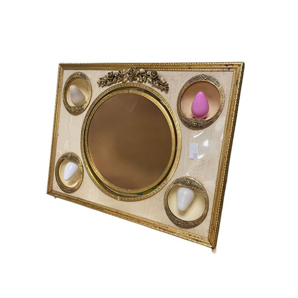 Vintage Ornate Light Up Vanity Mirror