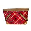 Image 2 : Vintage Metal Picnic Basket
