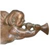 Image 2 : Vintage Metal Art Musical Cherub