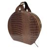 Image 2 : Vintage Faux Alligator Skin Luggage Case