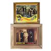 Image 1 : 2 Vintage Framed Movie Lobby Cards, Charlie Chan & Gilder Sleaves Ghost