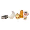 Image 1 : Assortment Of Collectibles, Piggy Bank,  Eskimo Coin Bank, Dog Coin Bank, Light Up Moon, Etc..