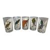 Image 1 : 5 Vintage Bird Glasses