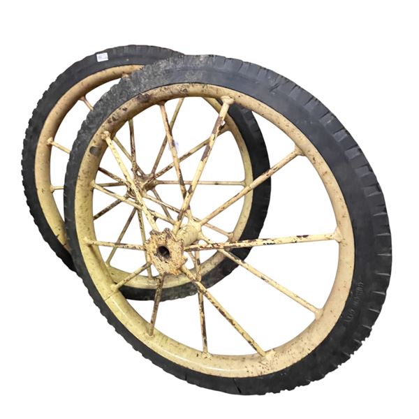 Pair Of Vintage Wheels
