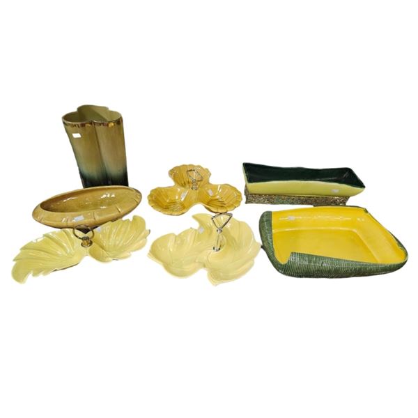 Assorted Mid Century Modern Dishware