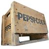 Image 1 : Vintage Pepsi Cola Wooden Bottle Crate