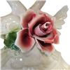Image 2 : Vintage Capodimonte Porcelain Lidded Dove Urn