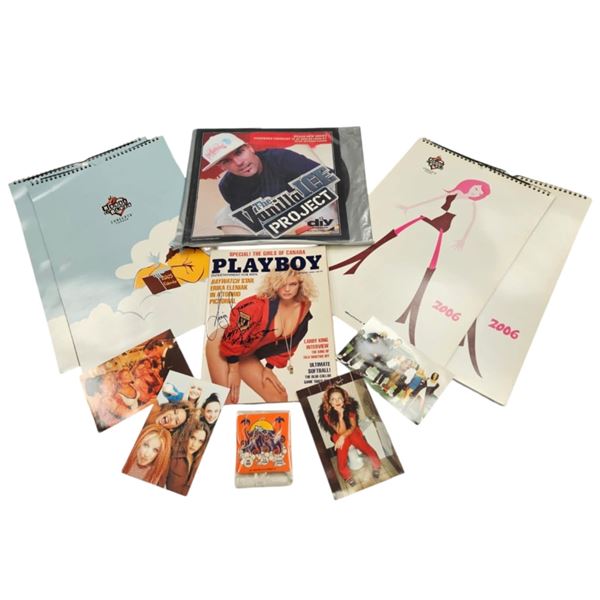 Assorted Media Promotional Paper Ephemera, With Signed Playboy
