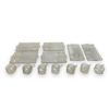 Image 1 : Assorted Glassware, Trays & Cups