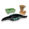 Image 2 : Assorted Vintage Collectible Pottery, Vase, Footed Planter, Etc..