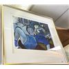 Image 1 : “Two Sisters” by Bob Dylan - Framed and signed, limited original print #240/295