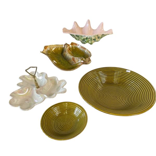 Assorted Mid Century Modern Dishware