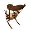 Image 2 : Vintage Rocking Chair With Weaved Seat