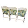 Image 3 : Vintage Shabby Chic 3 Chair Bench
