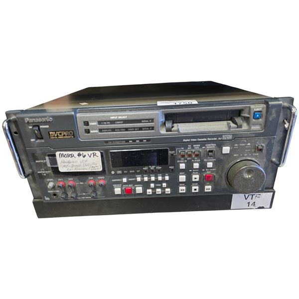 Vintage Sony Umatic Sp Video Cassette Recorder, Model Vo-9800