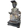 Image 1 : Vintage Carving Of Asian Emperor On Chair