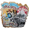 Image 1 : Painted Picnic Top In Tribute To Bob Dylans Thunder On The Mountain Song