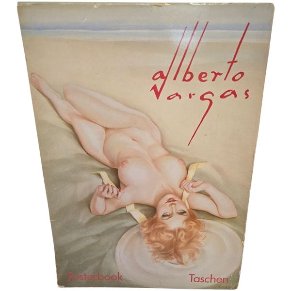 Vintage Alberto Vargas Pin Up Girl Poster Book