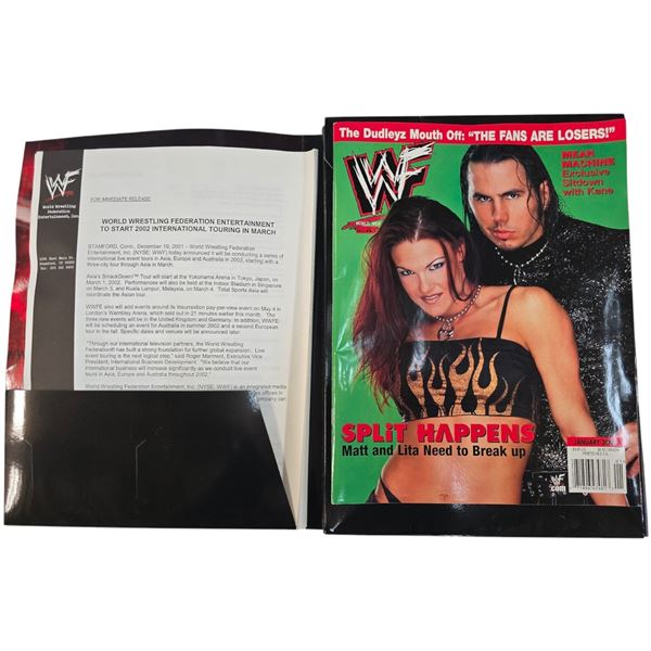 World Wresting Federation Entertainment Media Promotional Kit