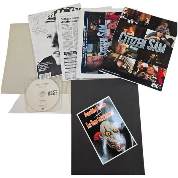 Citizen Sam Media Promotional Kit & Something Spooky Fox Media Kit