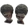 Image 1 : Pair Of Porcelain Ladies Busts