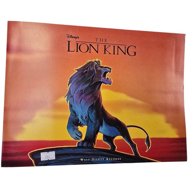 Lion King Media Promotional Kit