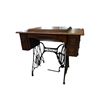 Image 1 : Vintage Singer Sewing  Desk With Built In Sewing Machine
