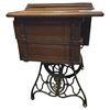 Image 2 : Vintage Singer Sewing  Desk With Built In Sewing Machine
