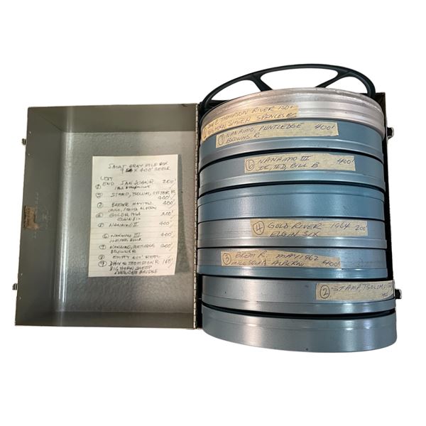 Vintage Films In Metal Case
