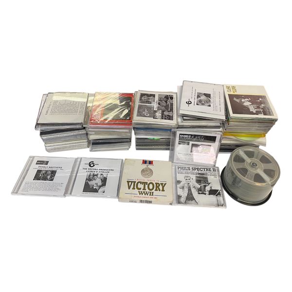 Box Full Of Assorted Interview Recordings