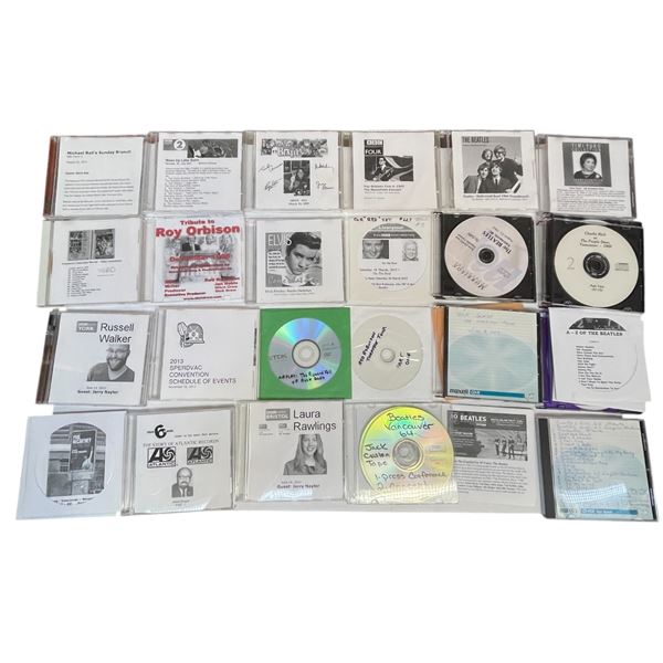 Box Full Of Assorted Interview Recordings