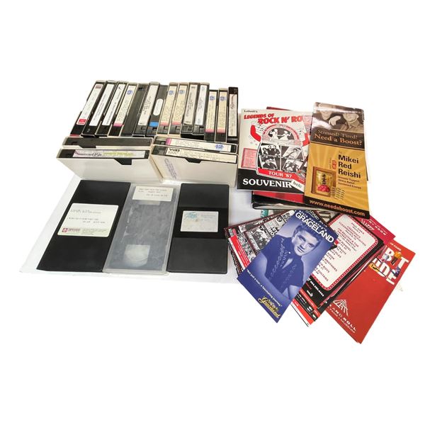 Box Full Of Assorted Interview Recordings