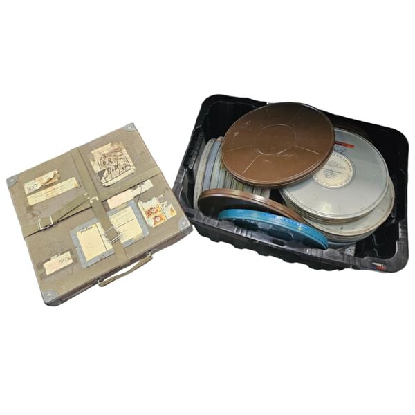 Large Assortment Of Vintage Films, In Film Cases