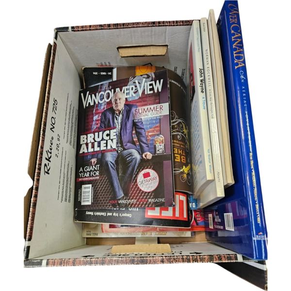 Box Full Of Assorted Books