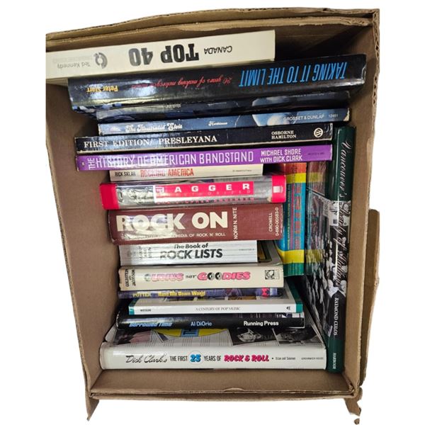 Box Full Of Assorted Books