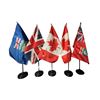 Image 2 : 8 Assorted Desktop Flags On Poles