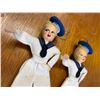 Image 3 : Pair Of Vintage Italian Sailor Dolls