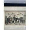 Image 3 : 1920's Framed Black & White Boxing Photo. Approx. 11" x 9"