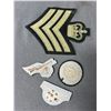 Image 4 : 4 Old Military Cloth Badges/Patches