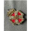 Image 3 : Order of Masonic Lodge Templar Cross Cloth Pin